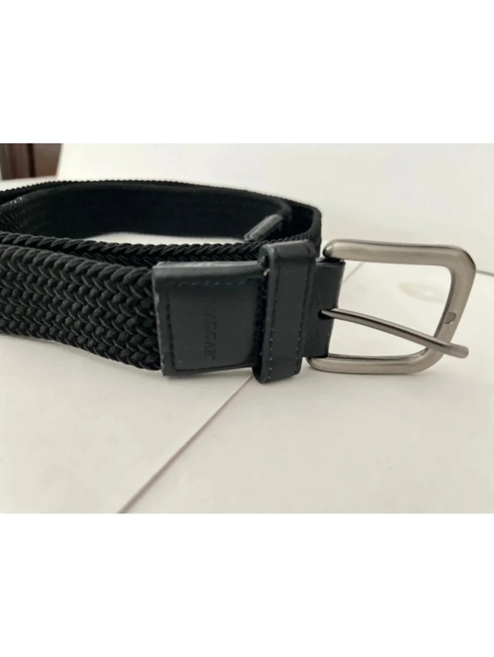 Haggar men’s braided belt casual